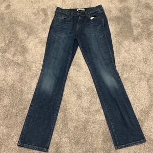 WOMENS LEVIS STRAIGHT LEG 505 JEANS SIZE 6 L/C
